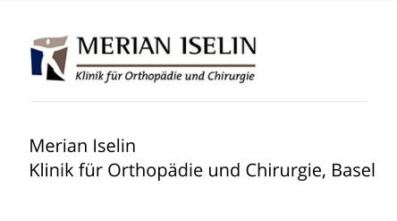 Merian Iselin Klinik f�r Orthop�die und Chirurgie, Basel